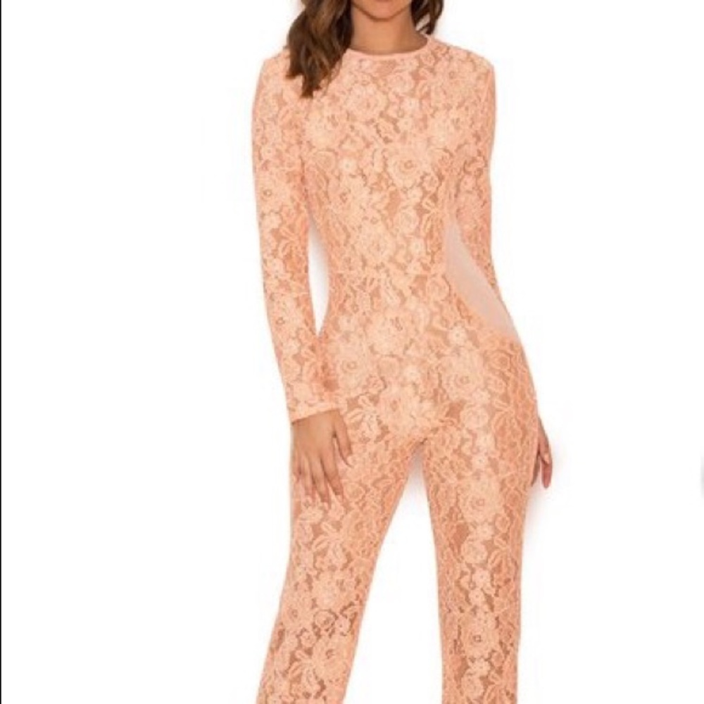 House of CB lace jumpsuit